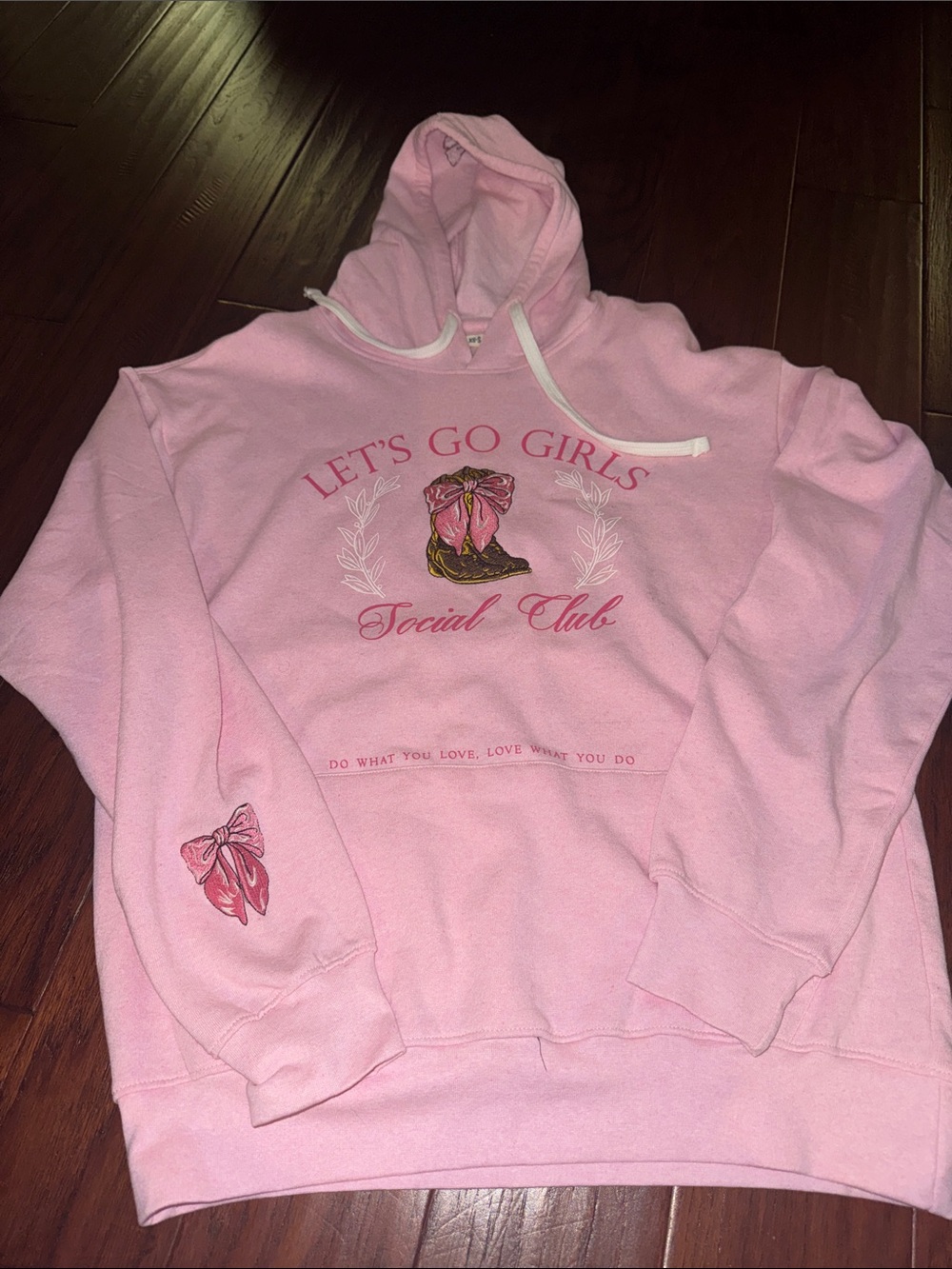 Simply Southern Pink "Let's Go Girls" Hoodie
